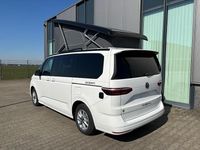gebraucht VW California T7 Ocean 2.0 TDI 150PS DSG (AUTOMATIK), 16" Alu, ELEKTRISCHES Aufstelldach, Privacy-Glas, 3-Zonen-Climatronic, KÜCHE, Standheizung, Sitzheizung, Parksensoren vorne und hinten, Digital Cockpit Pro, Radio Ready2Discover 10" + Wireless