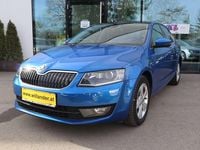 Gebraucht Skoda Octavia Elegance 105 PS (77 kW) 2014 Mittelblau  metallic Kleinwagen