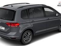 gebraucht VW Touran Comfortline 1.5 TSI 150 PS, Klima, Parksensoren vo/hi, ACC-Tempomat, Nebelscheinwerfer, Radio Ready2Discover 8", M-Lederlenkrad, Abgedunkelte Scheiben, Dachreling, Digital Cockpit 8"