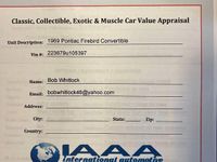 Gebraucht Pontiac Firebird 269 PS (197 kW) 1969 Hellblau Cabrio