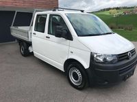 gebraucht VW Transporter T5Pritsche Doppelkabine1.BesitzMwst.Ausweisbar