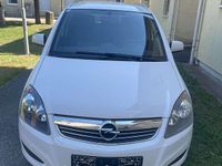Gebraucht Opel Zafira Edition 116 PS (85 kW) 2010 Weiß Van / Kleinbus