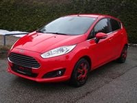 Gebraucht Ford Fiesta Titanium 95 PS (69 kW) 2016 Rot Kleinwagen