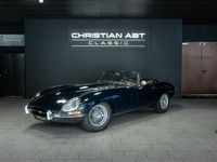 Gebraucht Jaguar E-Type 209 PS (153 kW) 1963 Dunkelblau Cabrio
