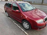 Gebraucht Skoda Fabia 75 PS (55 kW) 2006 Rot Kombi