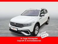 Gebraucht VW Tiguan Allspace Life 150 PS (110 kW) 2022 Weiß SUV