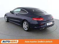 Gebraucht Mercedes C220 AMG line 170 PS (125 kW) 2018 Blau Coupé