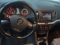 Gebraucht VW Sharan Comfortline 150 PS (110 kW) 2018 Schwarz Van / Kleinbus