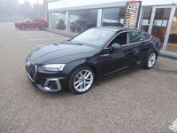 Gebraucht Audi A5 Sportback S-Line 163 PS (119 kW) 2020 Schwarz Kleinwagen