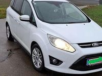 Gebraucht Ford Grand C-Max Titanium 116 PS (85 kW) 2012 Weiß Van / Kleinbus