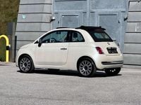 gebraucht Fiat 500C 500 Cabrio 14 16V 100Hp Perlmuttweiß Bluetooth