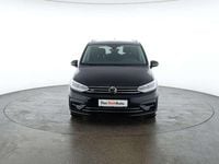 Gebraucht VW Touran Highline 150 PS (110 kW) 2022 Schwarz  metallic Van / Kleinbus