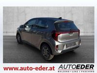 gebraucht Kia Picanto 1,0 GDI Silber 5 Stz. Aut.