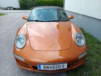 Gebraucht Porsche 911 Carrera 4S Cabriolet 385 PS (283 kW) 2009 Orange Cabrio