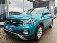 Gebraucht VW T-Cross Life 95 PS (69 kW) 2023 Mittelblau  metallicperleffekt SUV