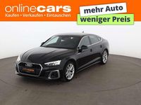Gebraucht Audi A5 Sportback S-Line 163 PS (119 kW) 2022 Schwarz Kleinwagen