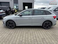 gebraucht Skoda Scala Monte Carlo 1.0 TSI 115PS DSG, STAHL-GRAU, Panoramadach, 17"Alu, Climatronic, MATRIX-LED, Kessy, Verlängerte Heckscheibe, SunSet, Parksensoren vorn/hinten, Rückfahrkamera, Tempomat, Winter-Paket, Sport-M-Lederlenkrad beheizt, Virtual Cockpit,