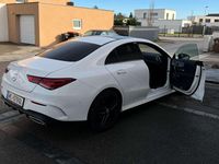 Gebraucht Mercedes CLA200 AMG line 150 PS (110 kW) 2020 Weiß Coupé