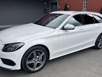 Gebraucht Mercedes C220 AMG line 170 PS (125 kW) 2015 Weiß Kombi