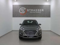 Gebraucht Hyundai Tucson 136 PS (100 kW) 2020 Mittelgrün metallic SUV