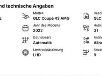 Gebraucht Mercedes GLC43 AMG AMG 390 PS (286 kW) 2022 Schwarz Coupé