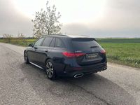 gebraucht Mercedes C200 d T Aut. *** AMG-Line*** Werksgarantie ***