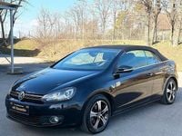 Gebraucht VW Golf 105 PS (77 kW) 2011 Schwarz Cabrio