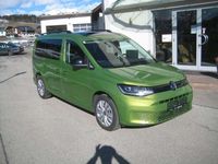 Gebraucht VW Caddy Maxi 122 PS (89 kW) 2022 Grün Van / Kleinbus