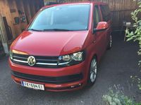 Gebraucht VW Multivan 150 PS (110 kW) 2016 Rot Van