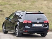 Gebraucht VW Golf VII Comfortline 110 PS (80 kW) 2017 Schwarz Kombi