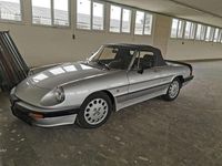 Gebraucht Alfa Romeo Spider 131 PS (96 kW) 1987 Silber Cabrio