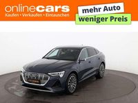 Gebraucht Audi e-tron S-Line 300 kW (408 PS) 2021 Blau SUV