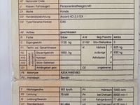 Gebraucht Honda Accord EX 102 PS (75 kW) 1989 Silber Limousine