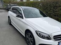 gebraucht Mercedes C180 T AMG Line Aut.