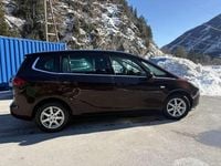 Gebraucht Opel Zafira Tourer Edition 110 PS (80 kW) 2012 Braun Van / Kleinbus