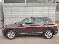 Gebraucht VW Tiguan Highline 150 PS (110 kW) 2018 Dunkelrot  metallic SUV