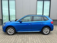 gebraucht Skoda Kamiq "STYLE" 1.5 TSI 150PS, -Garantie, Race-Blau Metallic, 16" Alu, Anhängerkupplung, Radio Bolero, Climatronic, Sitzheizung, Kessy, Parksensoren vorne/hinten, Rückfahrkamera, LED-Scheinwerfer, Nebelscheinwerfer, Multifunktions-Lederlenkrad, S