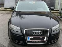 Gebraucht Audi A3 Ambiente 125 PS (91 kW) 2008 Schwarz Kleinwagen