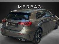 Gebraucht Mercedes A200 AMG line 163 PS (119 kW) 2019 Mountaingrau metallic Limousine