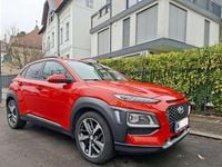 Gebraucht Hyundai Kona Premium 177 PS (130 kW) 2018 Orange SUV