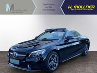 gebraucht Mercedes C220 d Cabrio AMG-Line Designo Rot