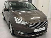 Gebraucht Ford C-MAX Titanium 125 PS (91 kW) 2017 Braun Van / Kleinbus