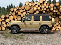 gebraucht Mercedes G500 MANUFAKTUR wüstensand uni