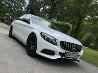 Gebraucht Mercedes C220 AMG line 170 PS (125 kW) 2016 Weiß Limousine