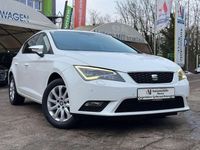 Gebraucht Seat Leon Style 110 PS (80 kW) 2015 Weiß Kleinwagen