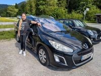 Gebraucht Peugeot 308 SW 111 PS (81 kW) 2013 Schwarz Kombi