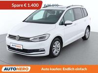 Gebraucht VW Touran Comfortline 116 PS (85 kW) 2020 Weiß Van / Kleinbus