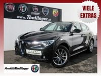 Gebraucht Alfa Romeo Stelvio Super 209 PS (153 kW) 2018 Schwarz SUV