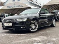gebraucht Audi A5 Cabriolet 2,0 TDI quattro Sport+Navi+Teilleder+Xenon