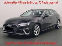 Gebraucht Audi A4 S-Line 204 PS (150 kW) 2020 Schwarz Kombi